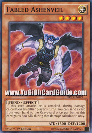 Yu-Gi-Oh Card: Fabled Ashenveil