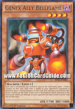 Yu-Gi-Oh Card: Genex Ally Bellflame