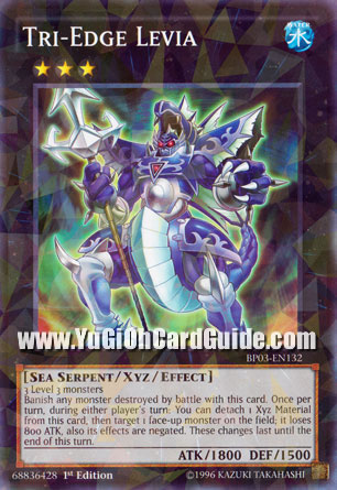 Yu-Gi-Oh Card: Tri-Edge Levia