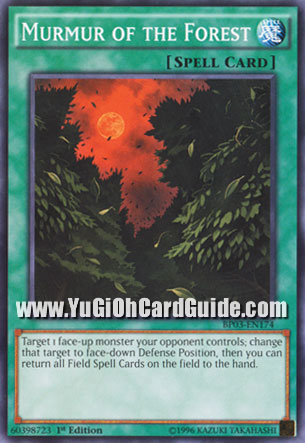 Yu-Gi-Oh Card: Murmur of the Forest