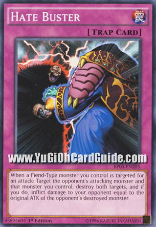 Yu-Gi-Oh Card: Hate Buster