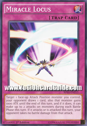 Yu-Gi-Oh Card: Miracle Locus