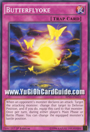 Yu-Gi-Oh Card: Butterflyoke