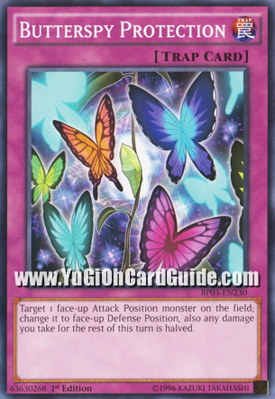 Yu-Gi-Oh Card: Butterspy Protection