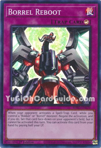 Yu-Gi-Oh Card: Borrel Reboot