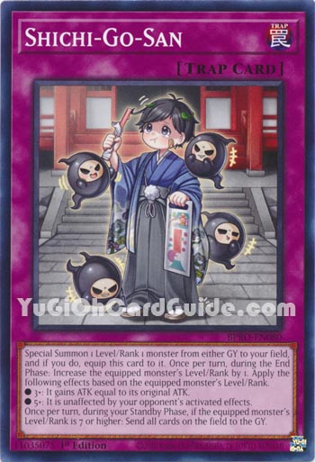 Yu-Gi-Oh Card: Shichi-Go-San