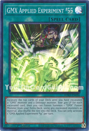 Yu-Gi-Oh Card: GMX Applied Experiment #55