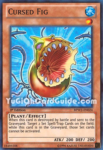 Yu-Gi-Oh Card: Cursed Fig