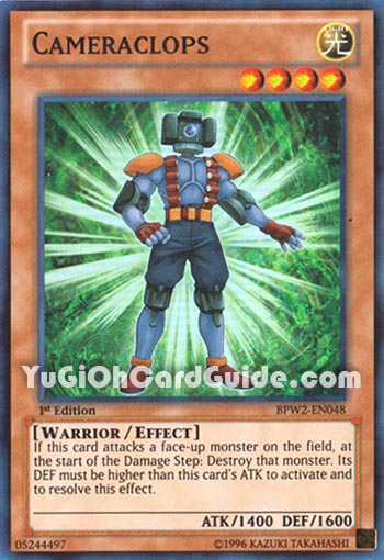 Yu-Gi-Oh Card: Cameraclops