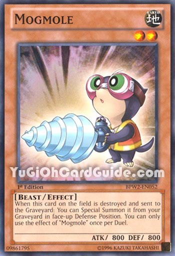 Yu-Gi-Oh Card: Mogmole