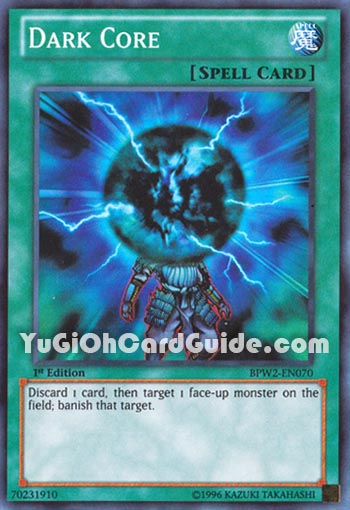 Yu-Gi-Oh Card: Dark Core