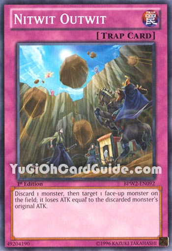 Yu-Gi-Oh Card: Nitwit Outwit