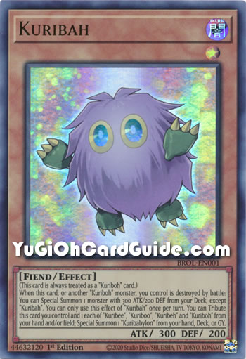 Yu-Gi-Oh Card: Kuribah