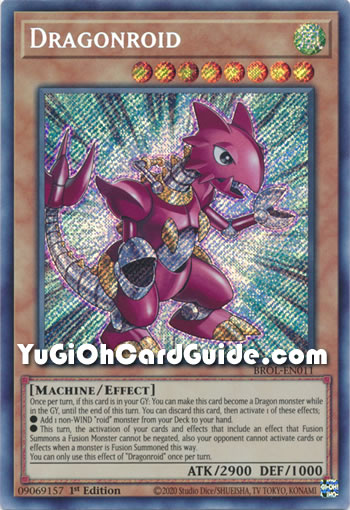Yu-Gi-Oh Card: Dragonroid