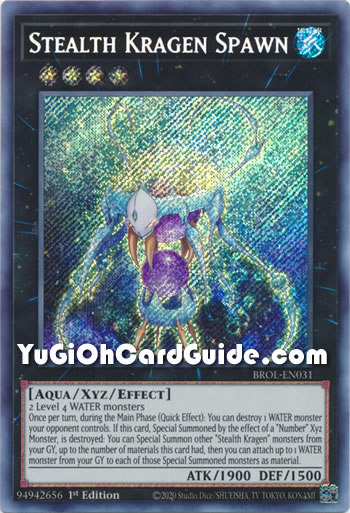 Yu-Gi-Oh Card: Stealth Kragen Spawn