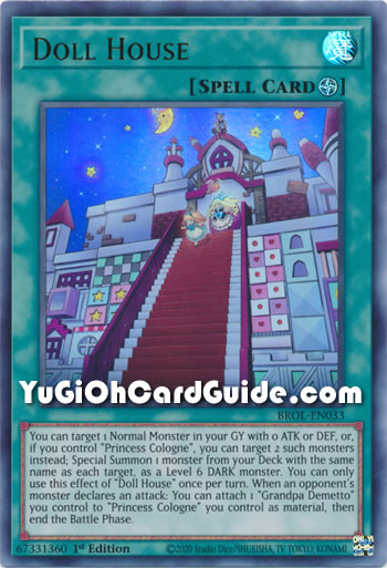 Yu-Gi-Oh Card: Doll House