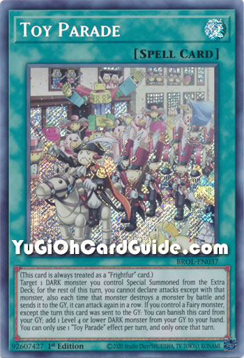 Yu-Gi-Oh Card: Toy Parade