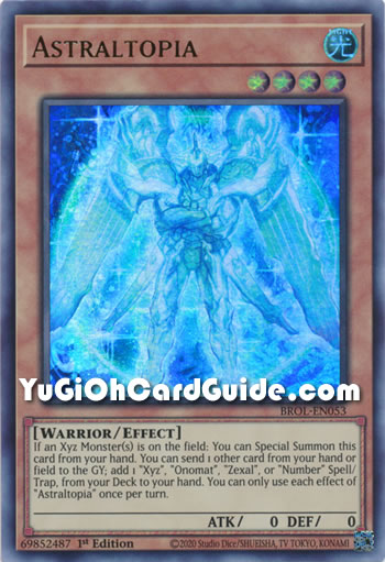 Yu-Gi-Oh Card: Astraltopia