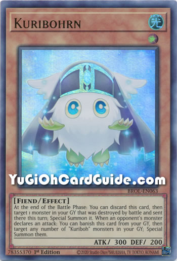 Yu-Gi-Oh Card: Kuribohrn