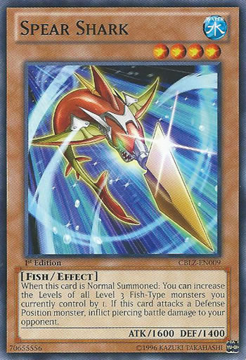 Yu-Gi-Oh Card: Spear Shark