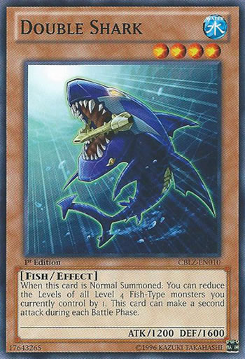Yu-Gi-Oh Card: Double Shark