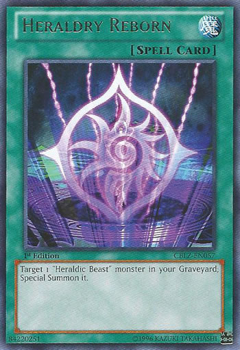 Yu-Gi-Oh Card: Heraldry Reborn