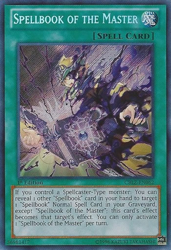 Yu-Gi-Oh Card: Spellbook of the Master