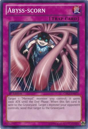 Yu-Gi-Oh Card: Abyss-scorn