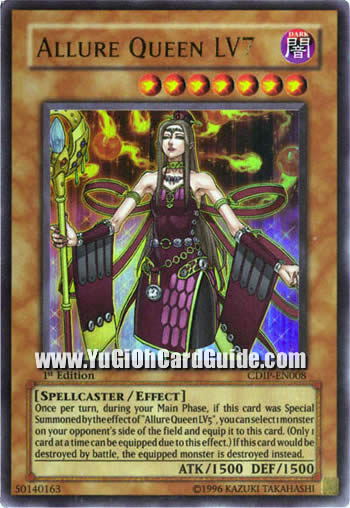 Yu-Gi-Oh Card: Allure Queen LV7