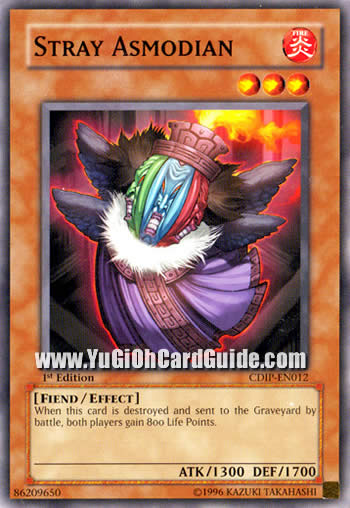 Yu-Gi-Oh Card: Stray Asmodian