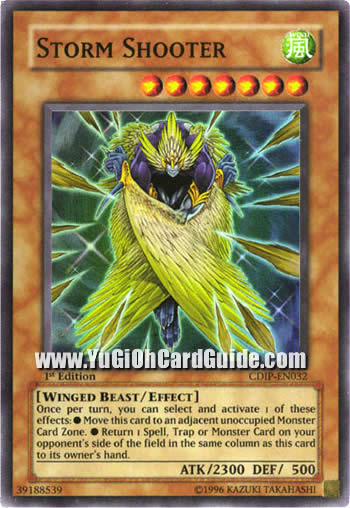 Yu-Gi-Oh Card: Storm Shooter