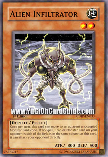 Yu-Gi-Oh Card: Alien Infiltrator