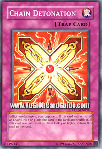 Yu-Gi-Oh Card: Chain Detonation