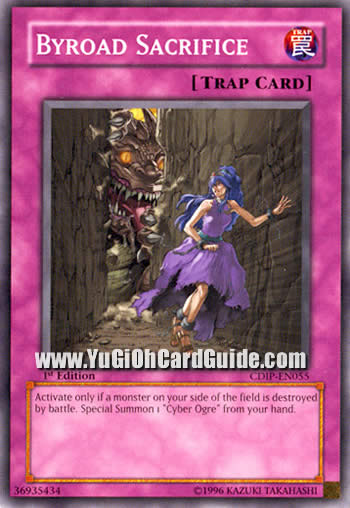 Yu-Gi-Oh Card: Byroad Sacrifice