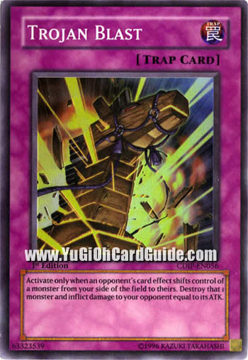 Yu-Gi-Oh Card: Trojan Blast
