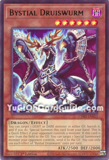 Yu-Gi-Oh Card: Bystial Druiswurm