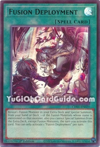Yu-Gi-Oh Card: Fusion Deployment