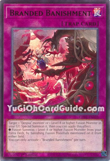 Yu-Gi-Oh Card: Branded Banishment