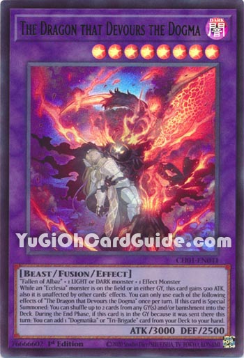Yu-Gi-Oh Card: The Dragon that Devours the Dogma