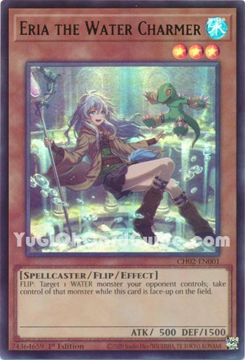 Yu-Gi-Oh Card: Eria the Water Charmer