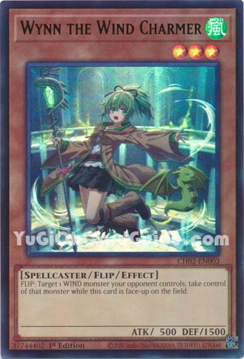 Yu-Gi-Oh Card: Wynn the Wind Charmer