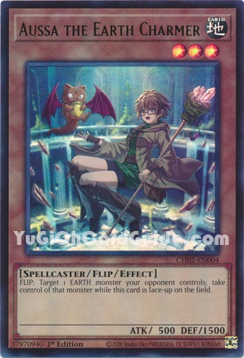 Yu-Gi-Oh Card: Aussa the Earth Charmer