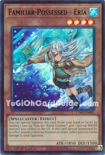 Yu-Gi-Oh Card: Familiar-Possessed - Eria