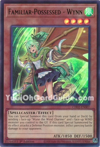 Yu-Gi-Oh Card: Familiar-Possessed - Wynn