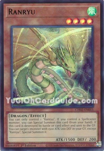 Yu-Gi-Oh Card: Ranryu