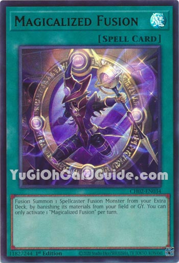 Yu-Gi-Oh Card: Magicalized Fusion