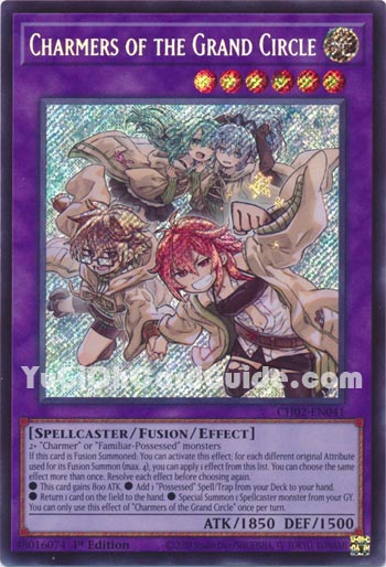 Yu-Gi-Oh Card: Charmers of the Grand Circle