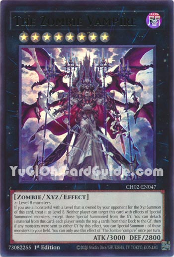 Yu-Gi-Oh Card: The Zombie Vampire