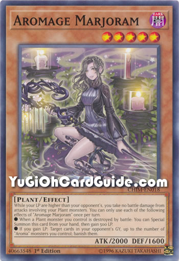 Yu-Gi-Oh Card: Aromage Marjoram