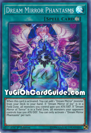 Yu-Gi-Oh Card: Dream Mirror Phantasms